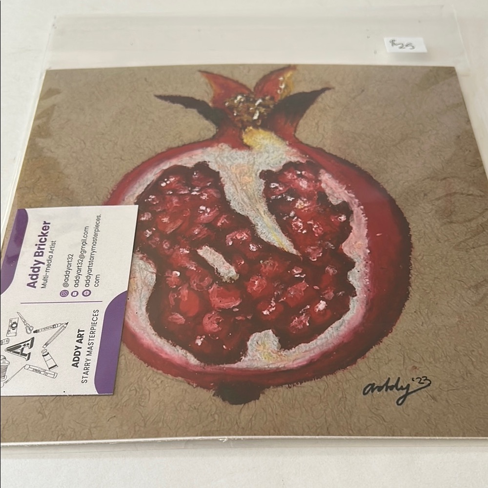 Pomegranate Art work